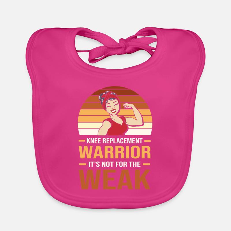 Knee Surgery Knee Surgery Organic Baby Bibs
