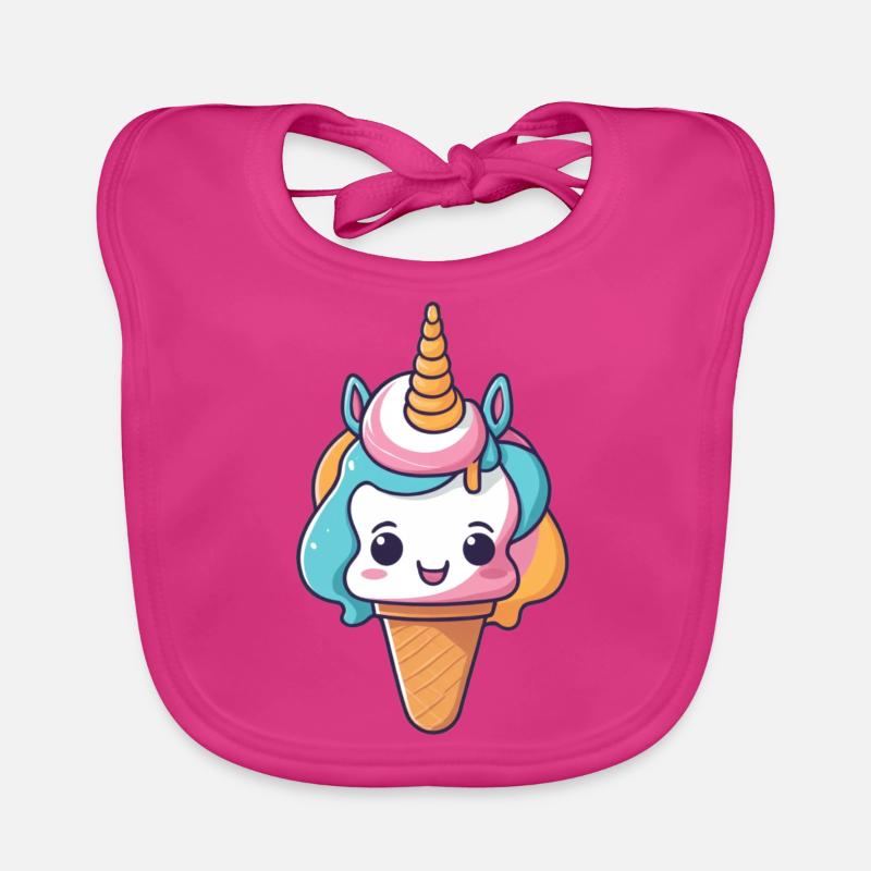 Unicorn Ice Baby Bio-Lätzchen