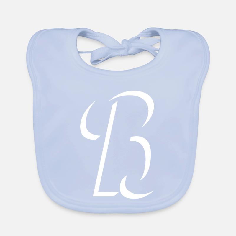 Letter B, Name, der Buchstabe B Baby Bio-Lätzchen
