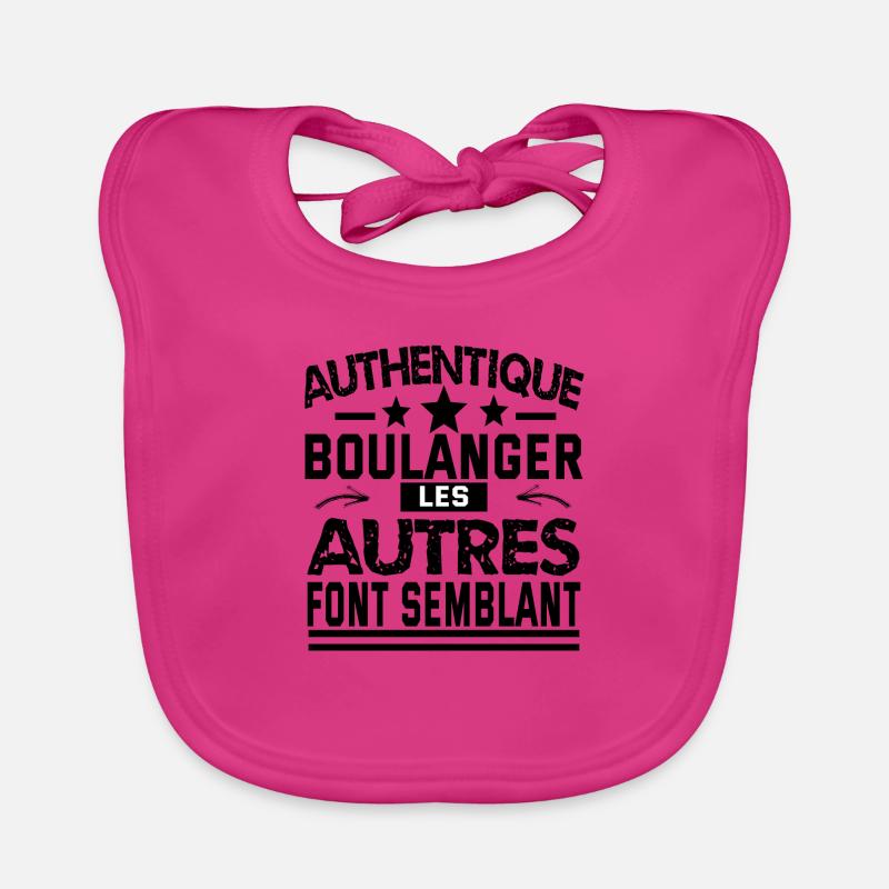 authentique boulanger Bavoir bio Bébé