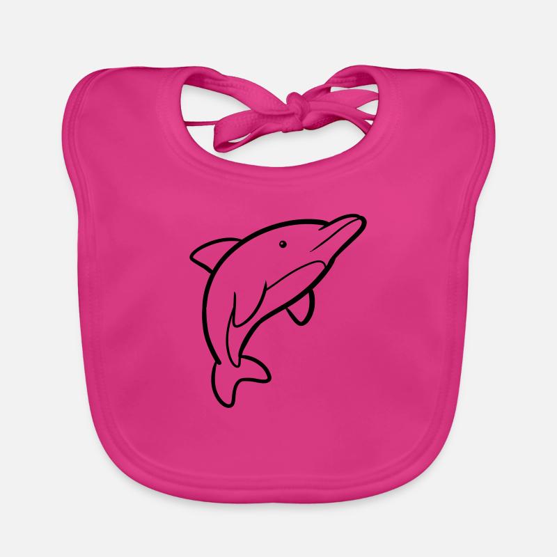 Delfin Baby Bio-Lätzchen