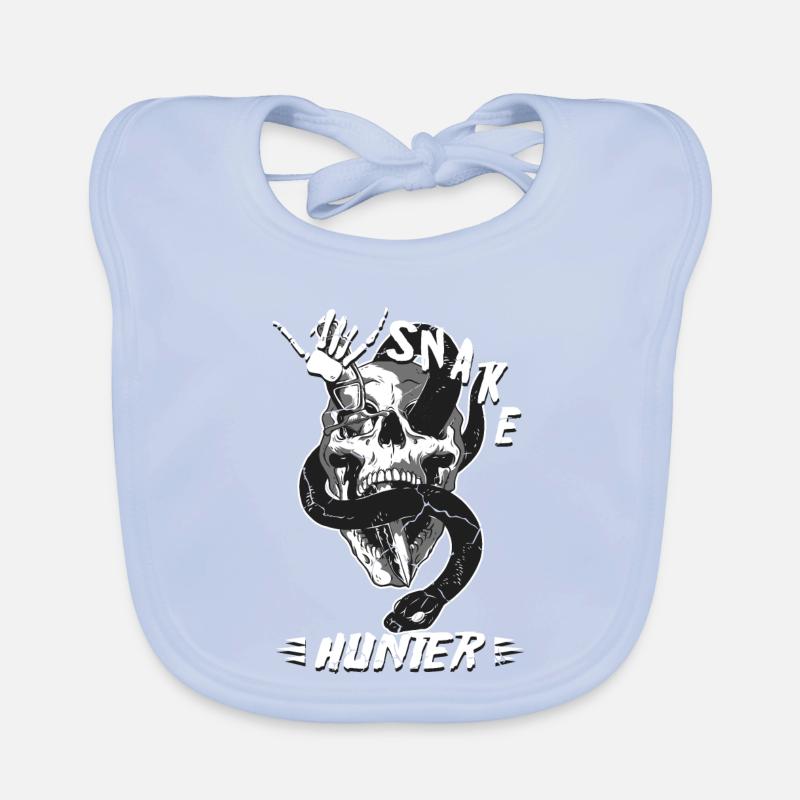 Snake Hunter Organic Baby Bibs