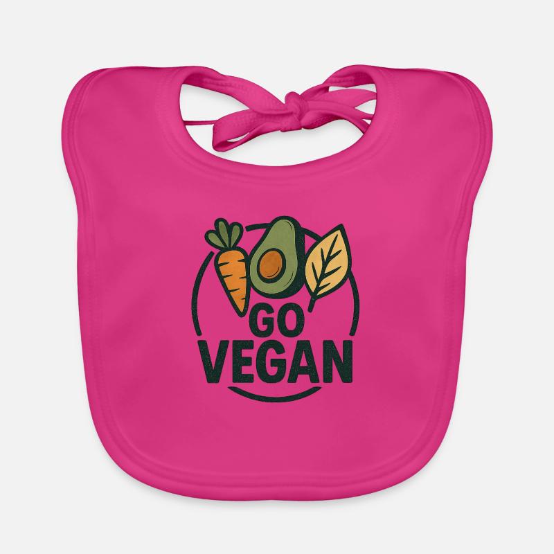 Go Vegan Organic Baby Bibs