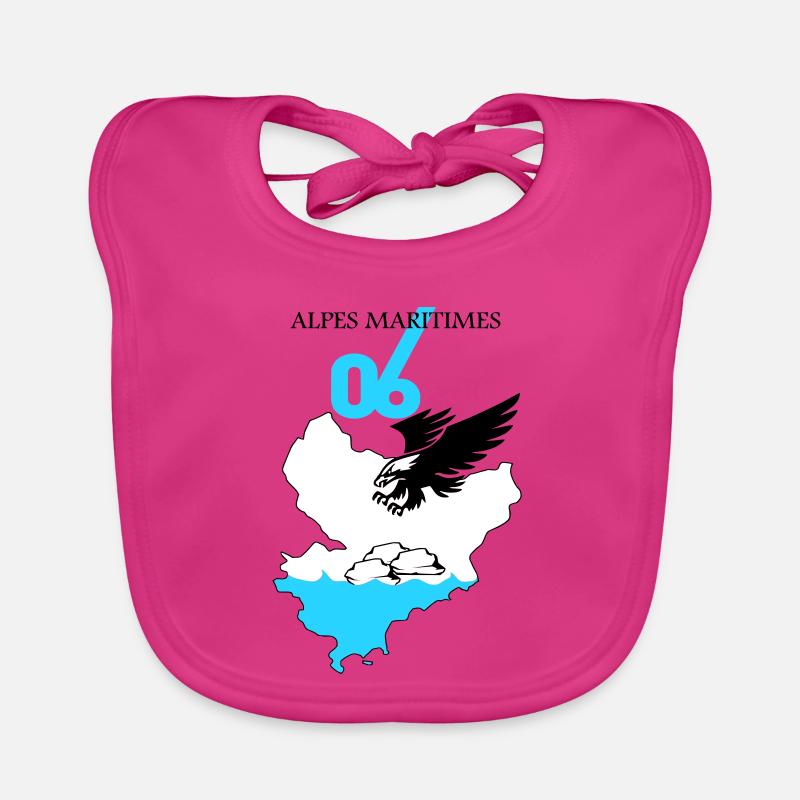 Alpes Maritimes Organic Baby Bibs