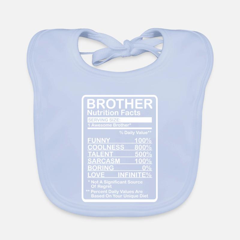 Brother Nutritional Values Organic Baby Bibs