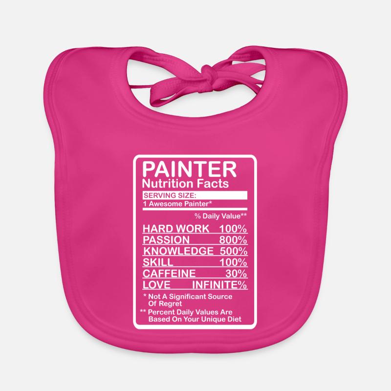 Painter Nutritional Information Organic Baby Bibs