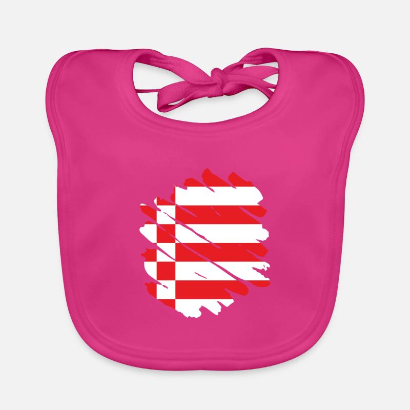 Drapeau de Brême Drapeau de Brême Bavoir bio Bébé
