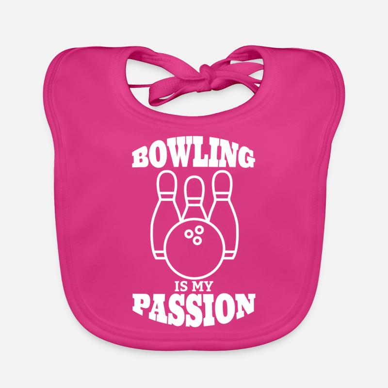 Bowling Bowling Boule de Bowling Bowling Bavoir bio Bébé