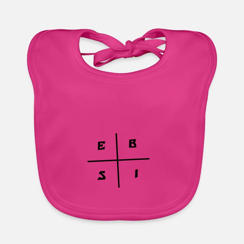 Cash Flow Quadrant Organic Baby Bibs