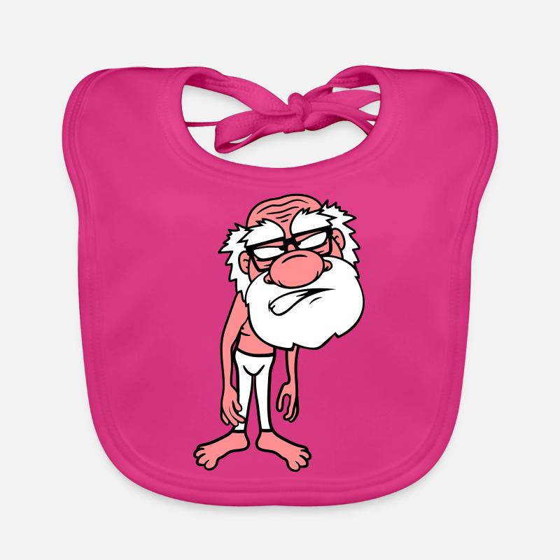 funny thin evil annoyed angry angry Schlec Organic Baby Bibs