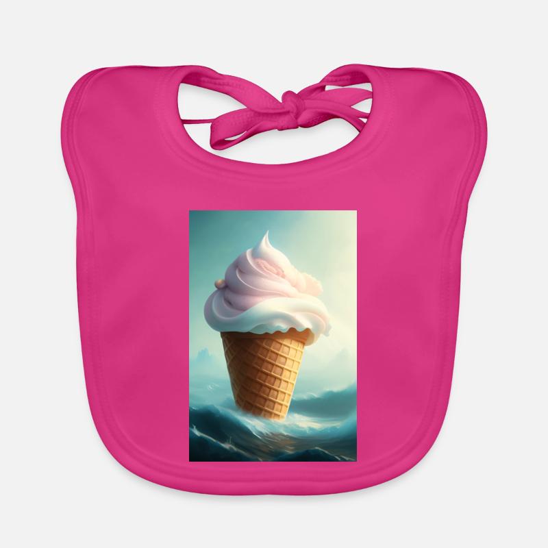 Eiscreme Baby Bio-Lätzchen