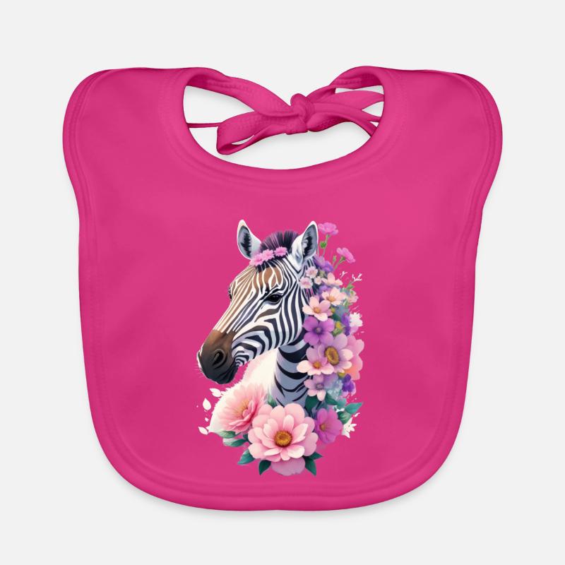 Zebra Baby Bio-Lätzchen