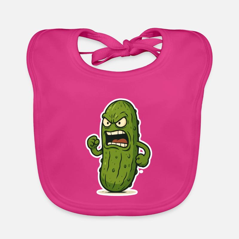 Cucumber attack Organic Baby Bibs