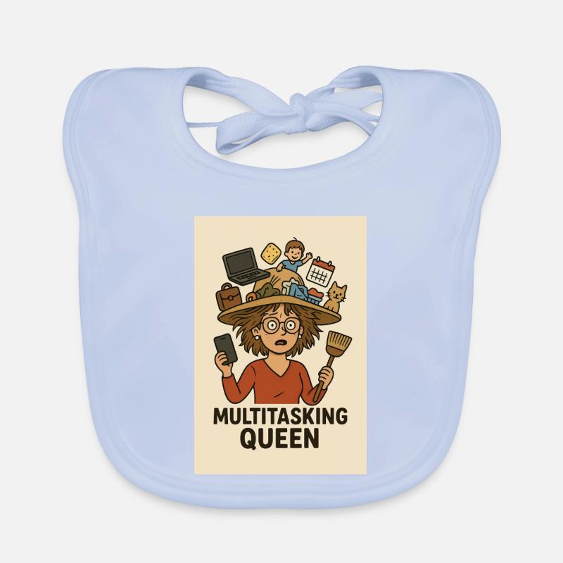 Multitasking Queen Baby Bio-Lätzchen