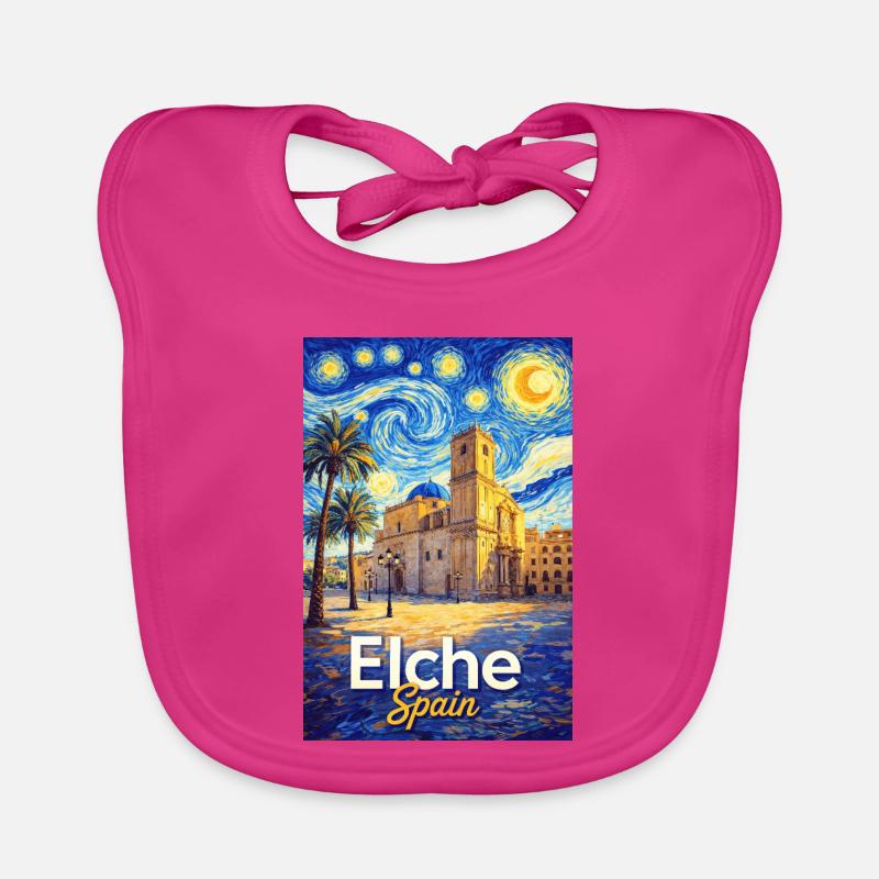 Elche Spain Organic Baby Bibs