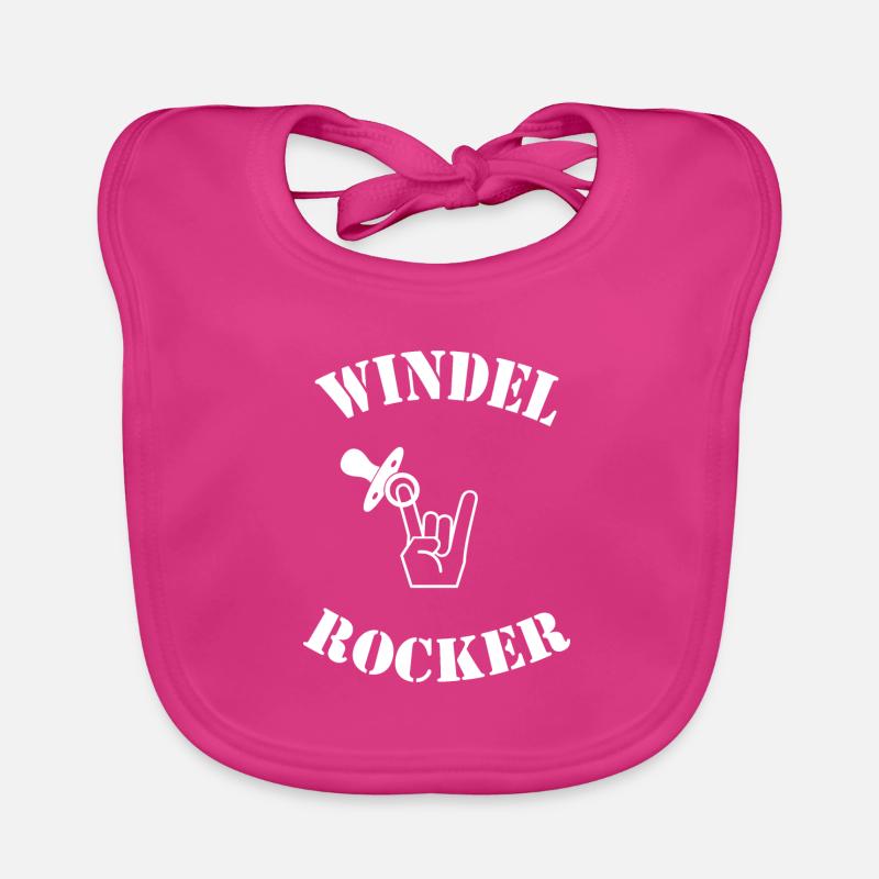 Windel Rocker Baby Bio-Lätzchen