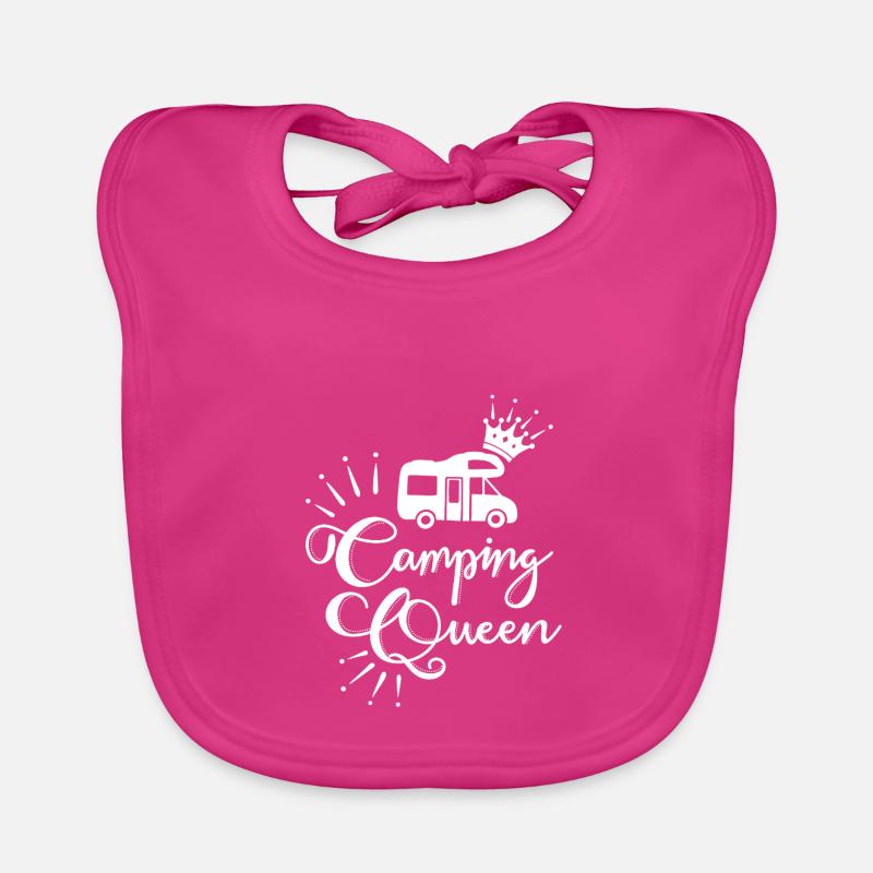 Camping Queen Camping-car Bavoir bio Bébé