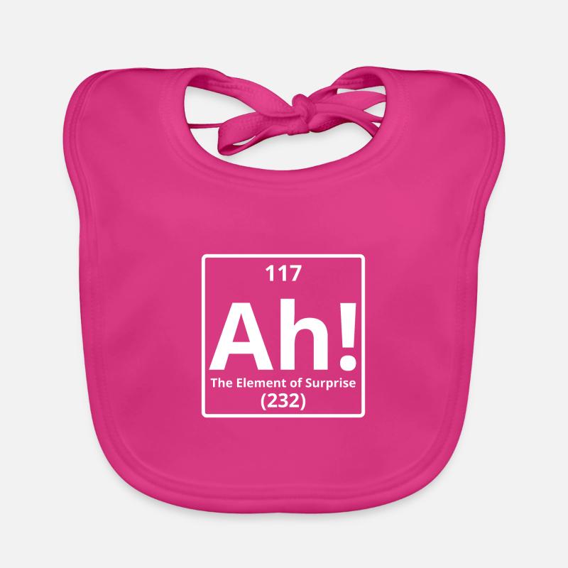 Ah Das Element der Überraschung Baby Bio-Lätzchen
