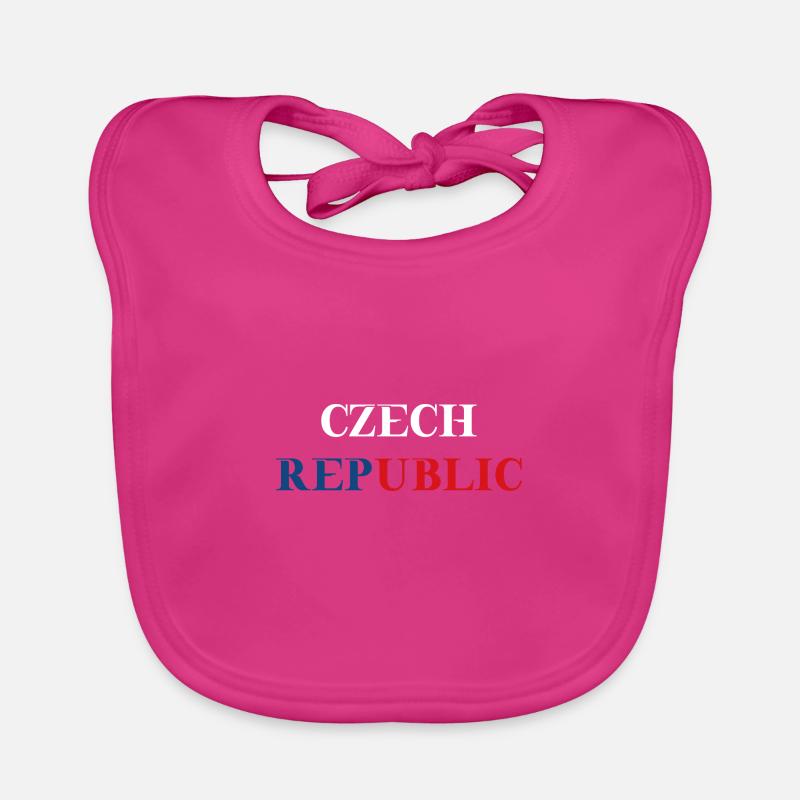 République tchèque République tchèque Idée cadeau Bavoir bio Bébé