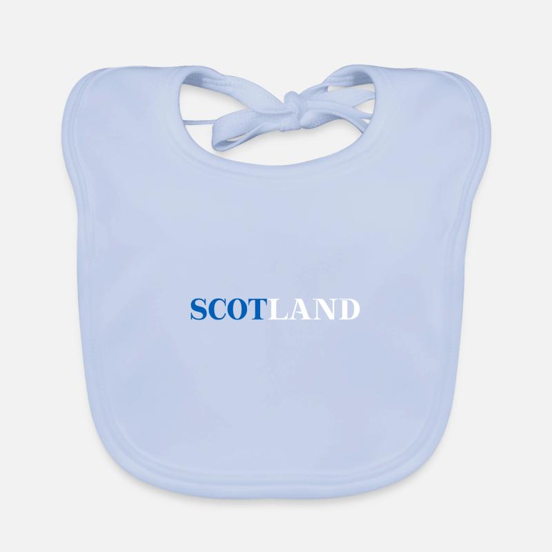 Scotland Schottland Geschenkidee schottisch UK Baby Bio-Lätzchen