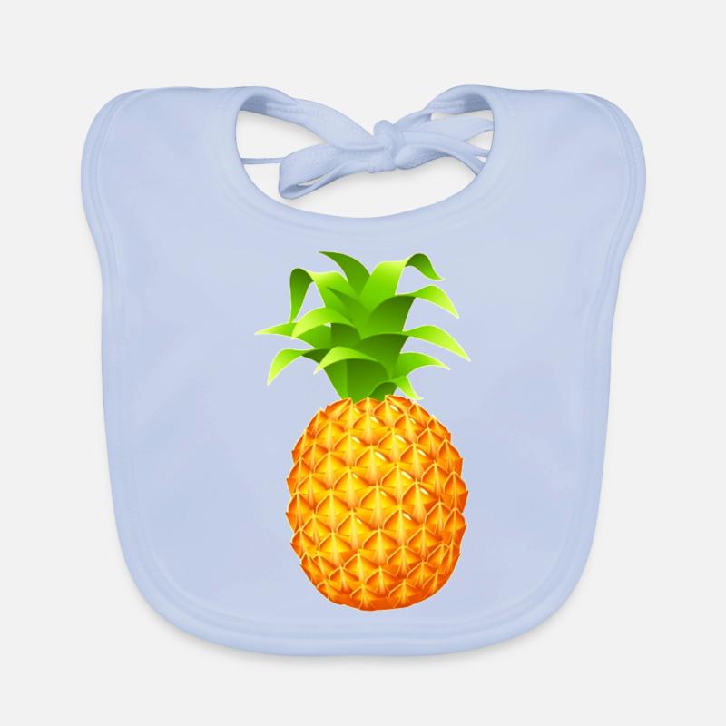 Ananas Baby Bio-Lätzchen