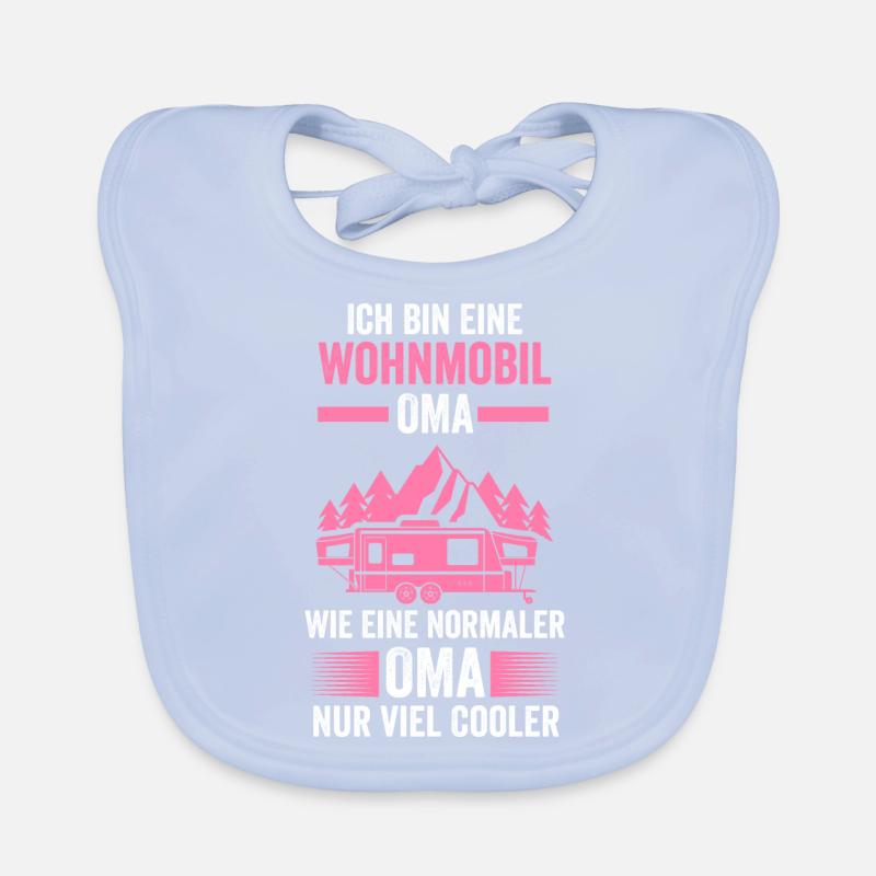 Camper Camping Wohnmobil Geschenk Baby Bio-Lätzchen
