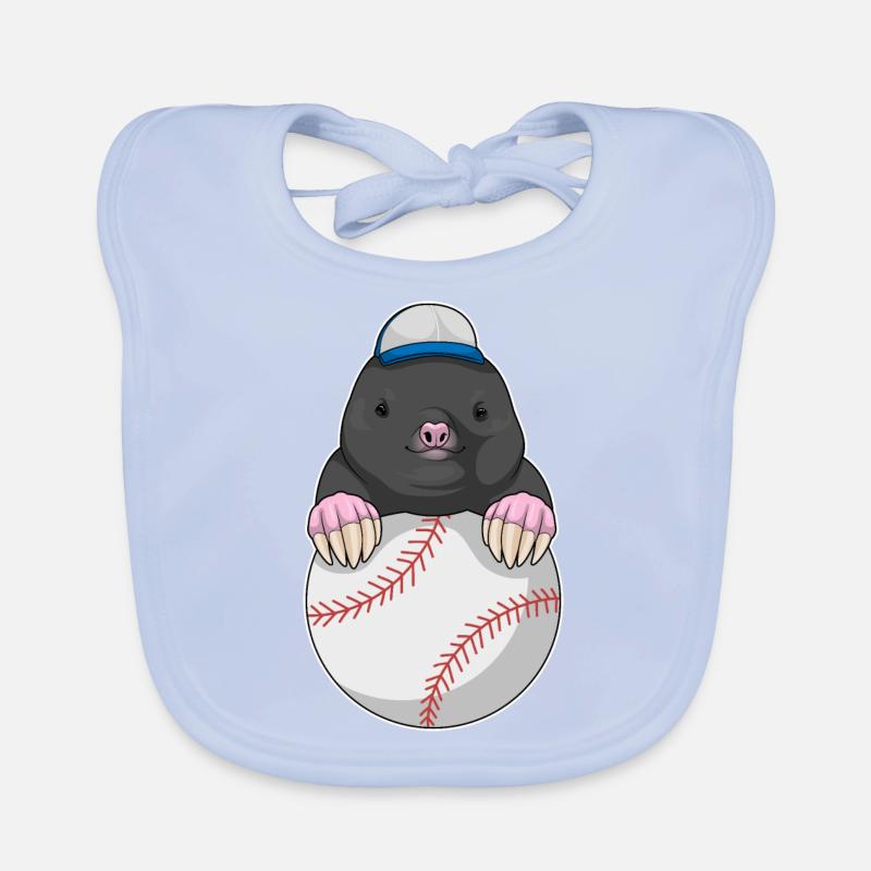 Mole Cap Baseball Bavoir bio Bébé