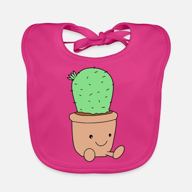 Cactus doux Bavoir bio Bébé