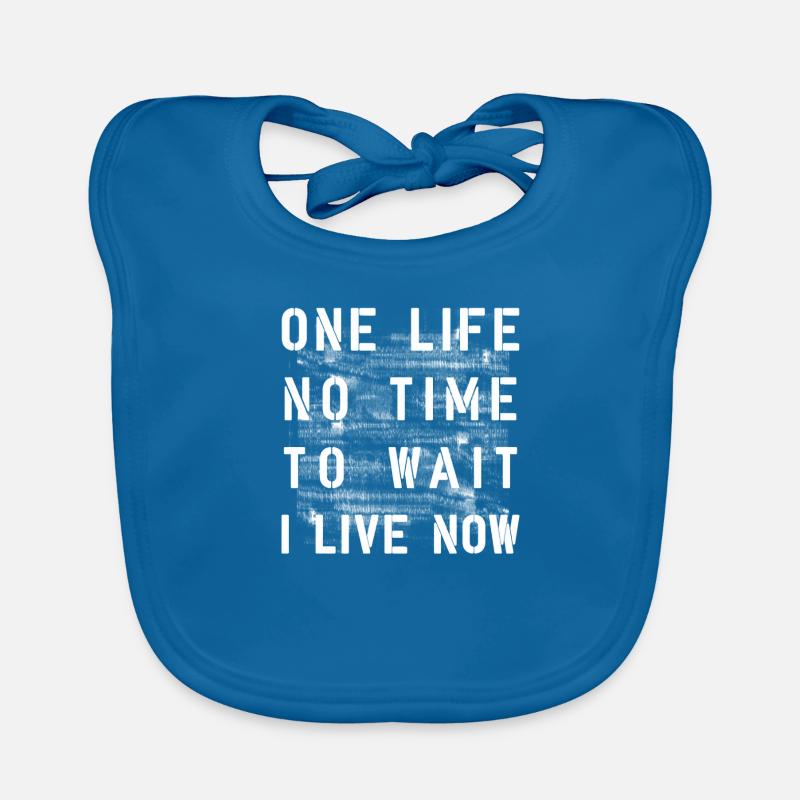 Pas le temps d’attendre en direct maintenant Bavoir bio Bébé