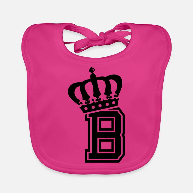 Letter B Organic Baby Bibs