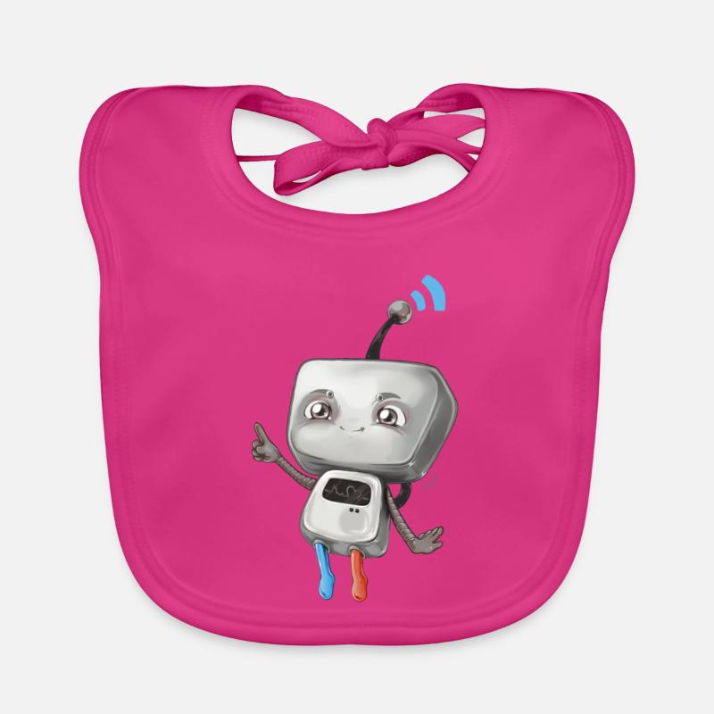 Petit robot Bavoir bio Bébé