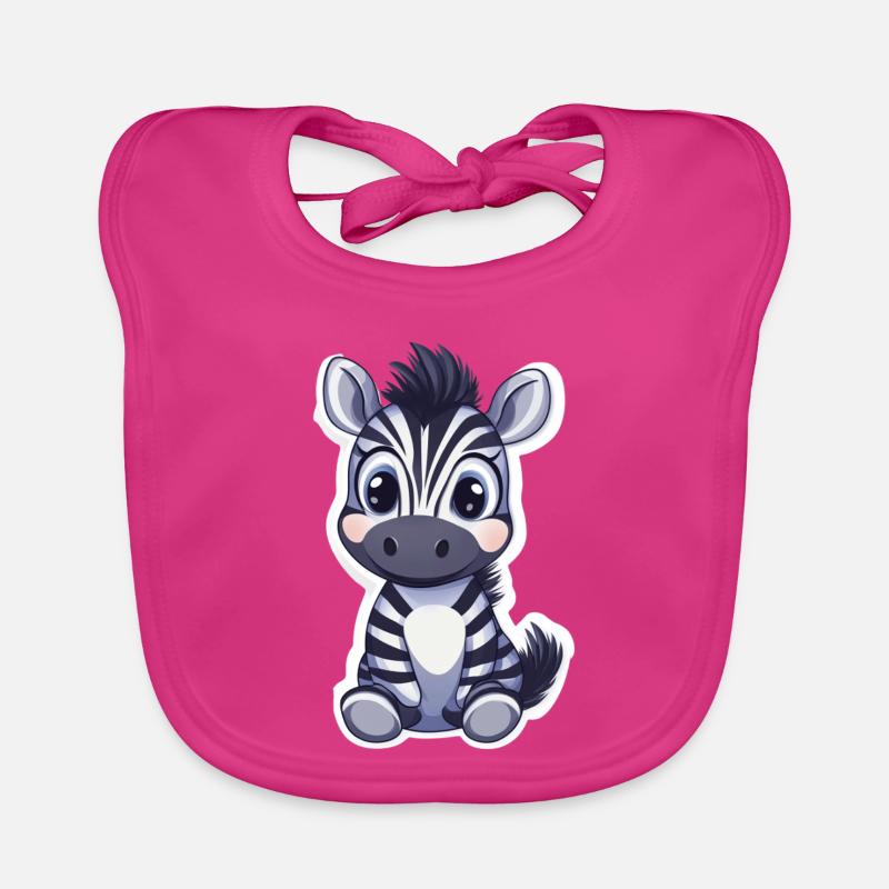 Zebra Organic Baby Bibs