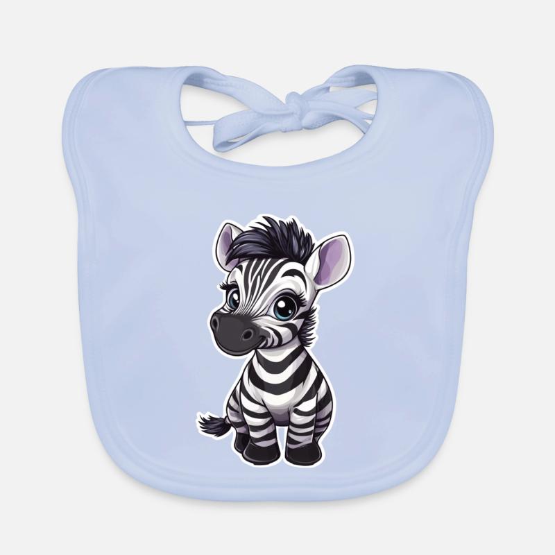 Zebra Baby Bio-Lätzchen
