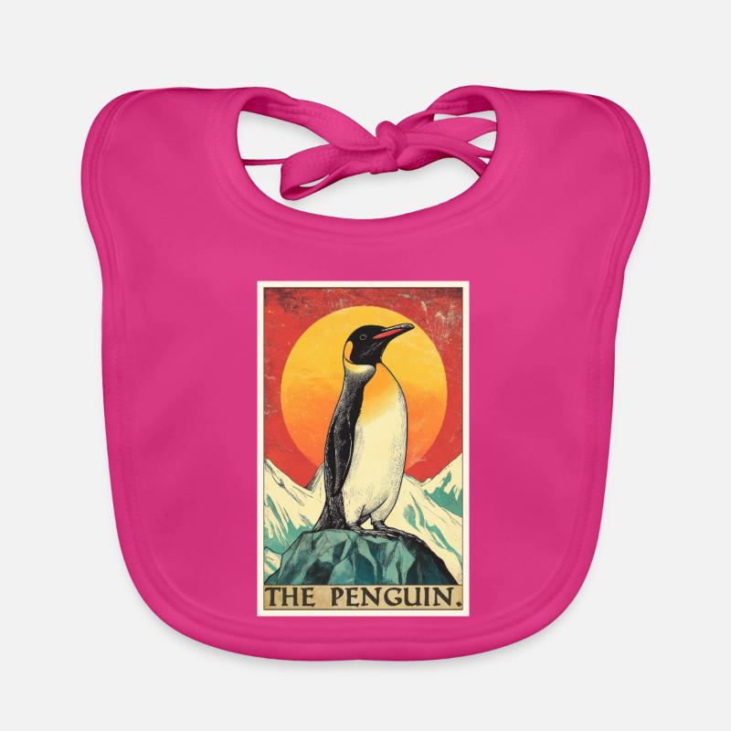 Pinguine Pinguin Baby Bio-Lätzchen