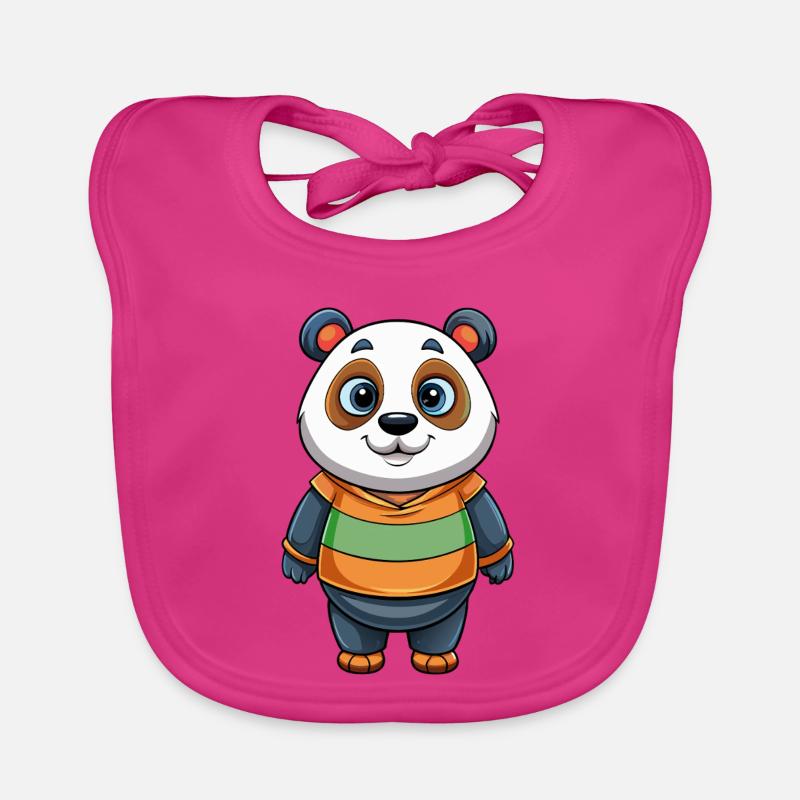 Panda Baby Bio-Lätzchen