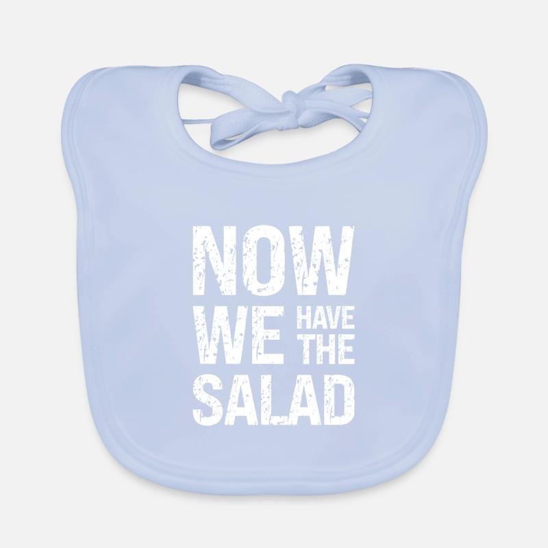 Maintenant, nous avons la salade Denglisch école d’enseignants Bavoir bio Bébé