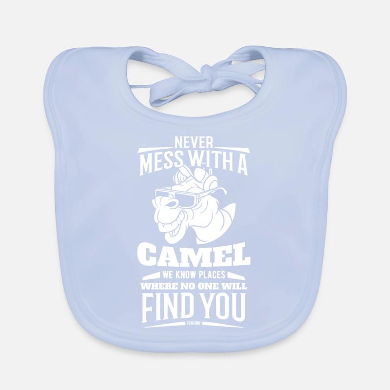Never Mess With A Camel Baby Bio-Lätzchen