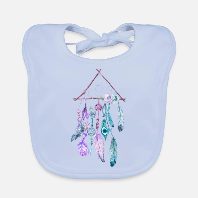 Traumfänger Baby Bio-Lätzchen