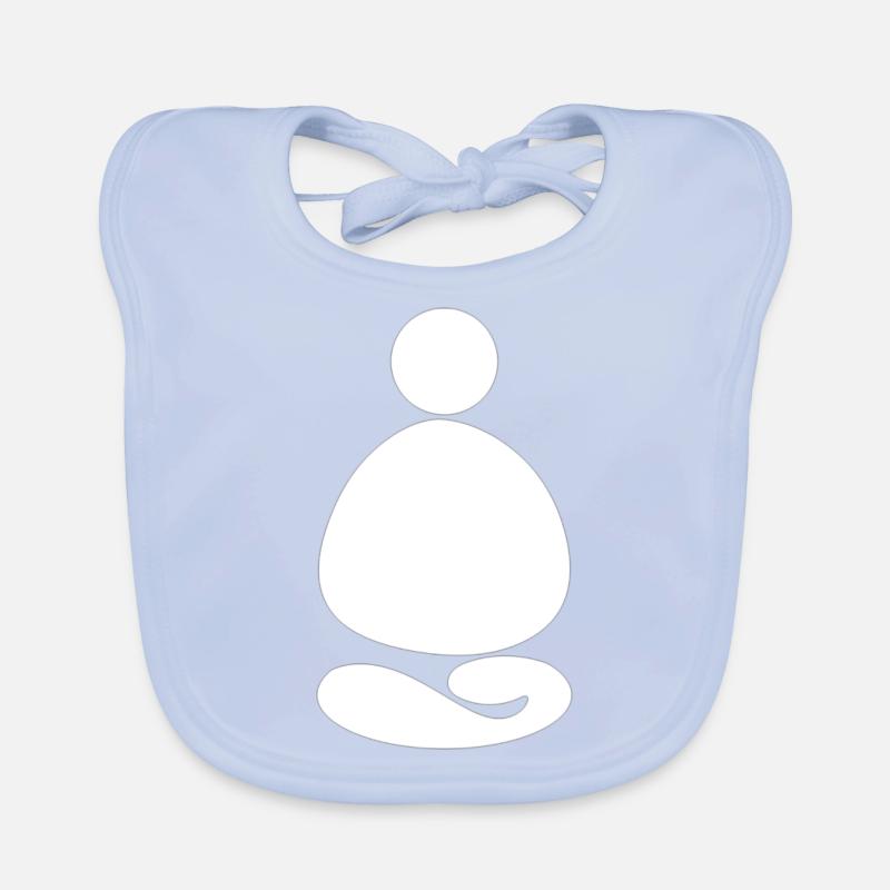 STONE Méditation Bavoir bio Bébé