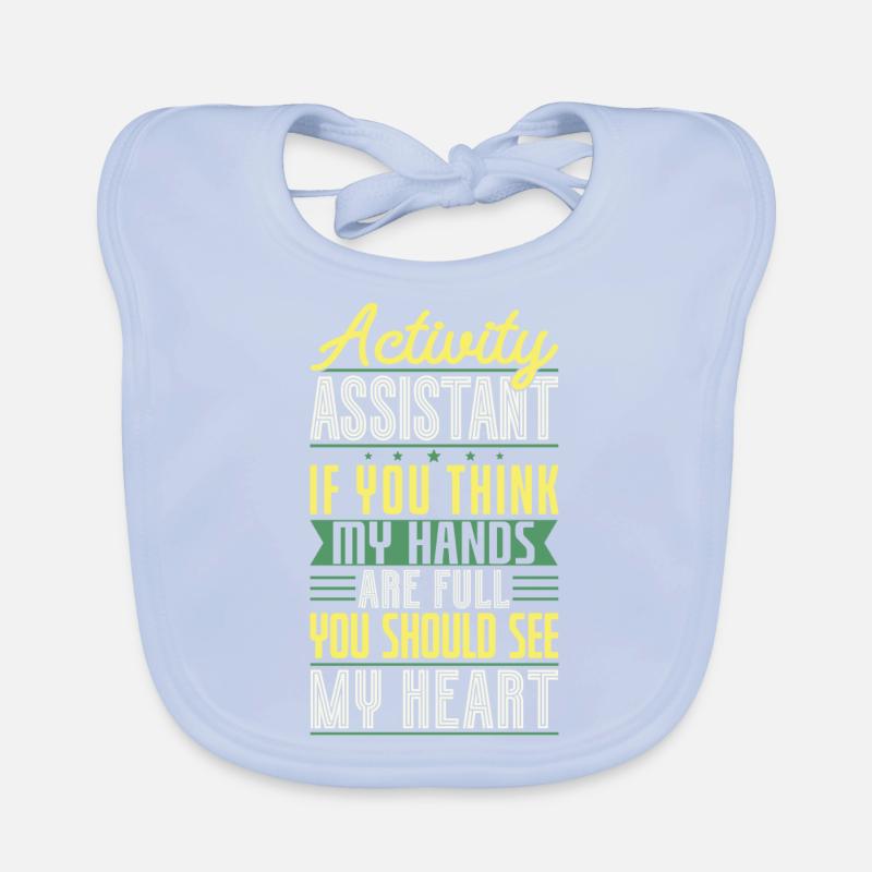 Activity Assistant Appreciation Baby Bio-Lätzchen
