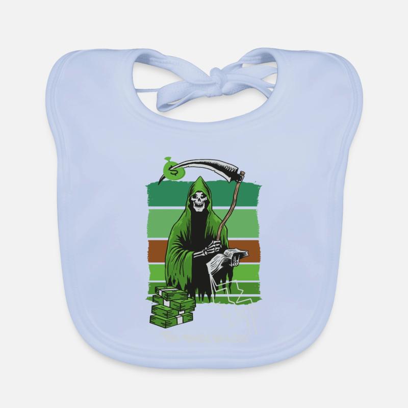 Sensenmann Baby Bio-Lätzchen