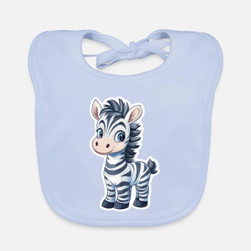 Zebra Baby Bio-Lätzchen
