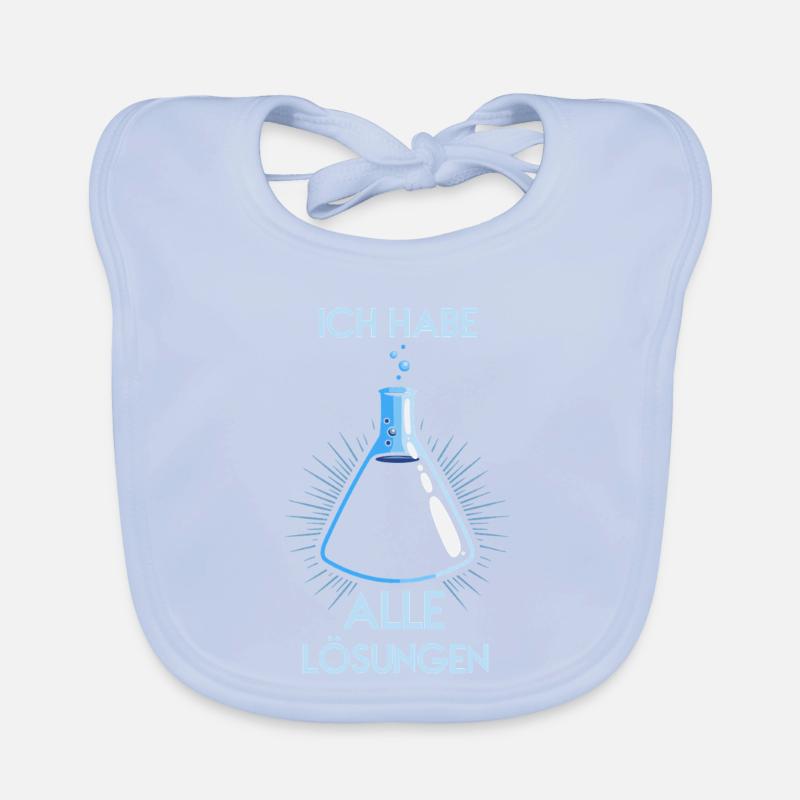 Chimie Chimiste Professeur de chimie Drôle de science Bavoir bio Bébé