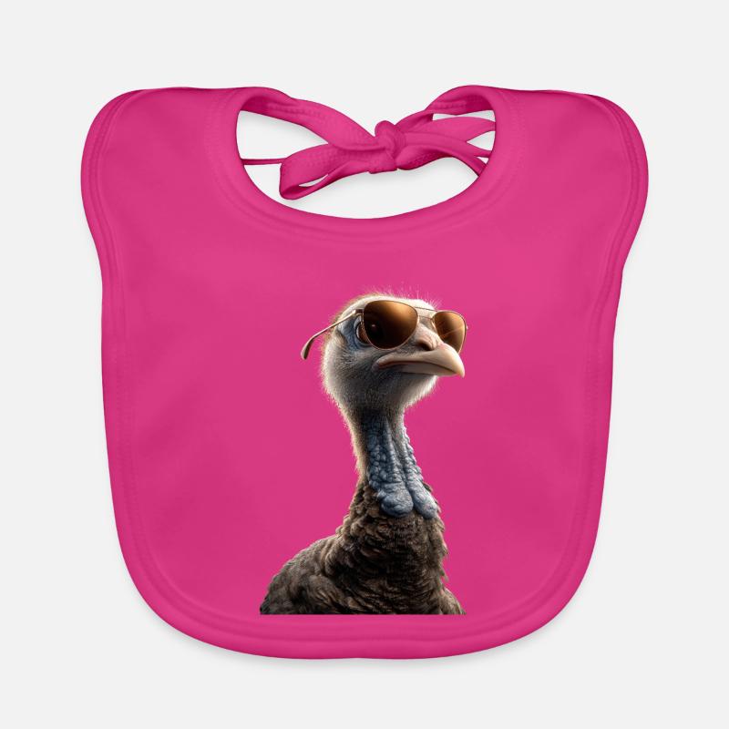 Dinde Poules Oiseaux Dinde Bavoir bio Bébé