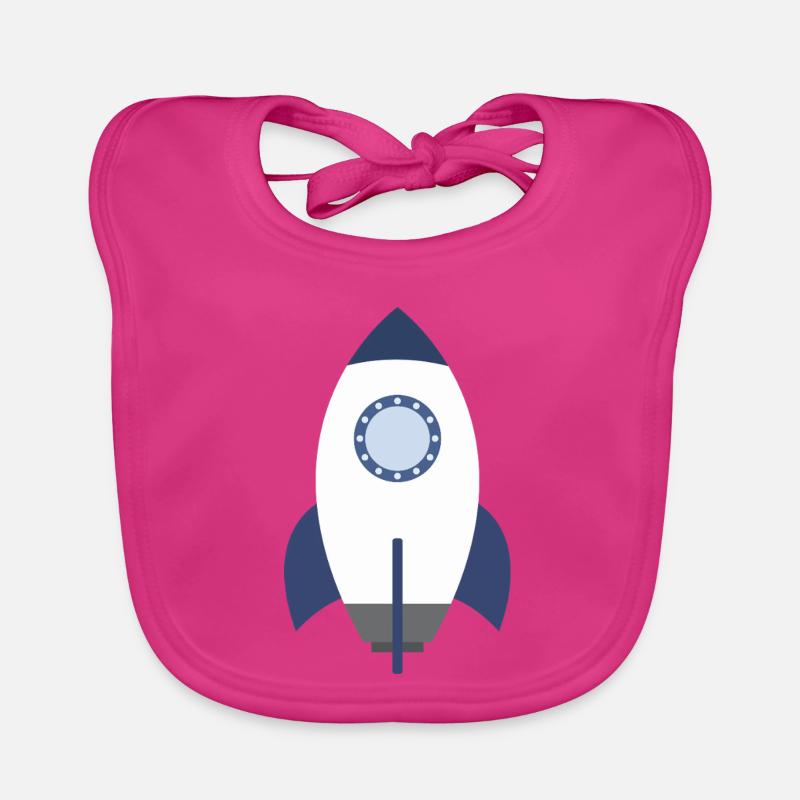 Rocket space Organic Baby Bibs