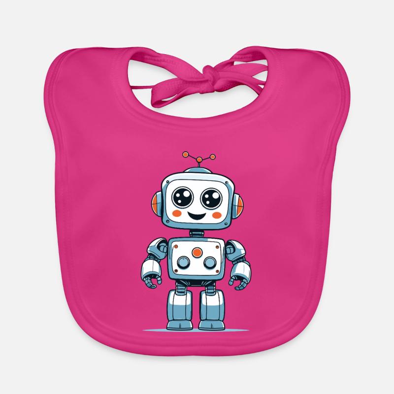 Petit robot spatial Bavoir bio Bébé