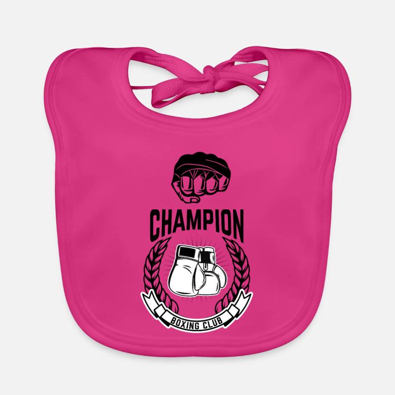Champion Boxe Bavoir bio Bébé