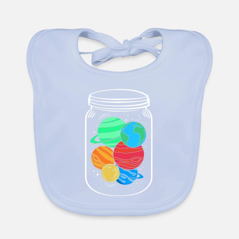 Space Space Outer Space Planets Universe Organic Baby Bibs