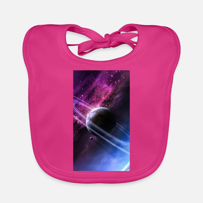 received galaxy Organic Baby Bibs