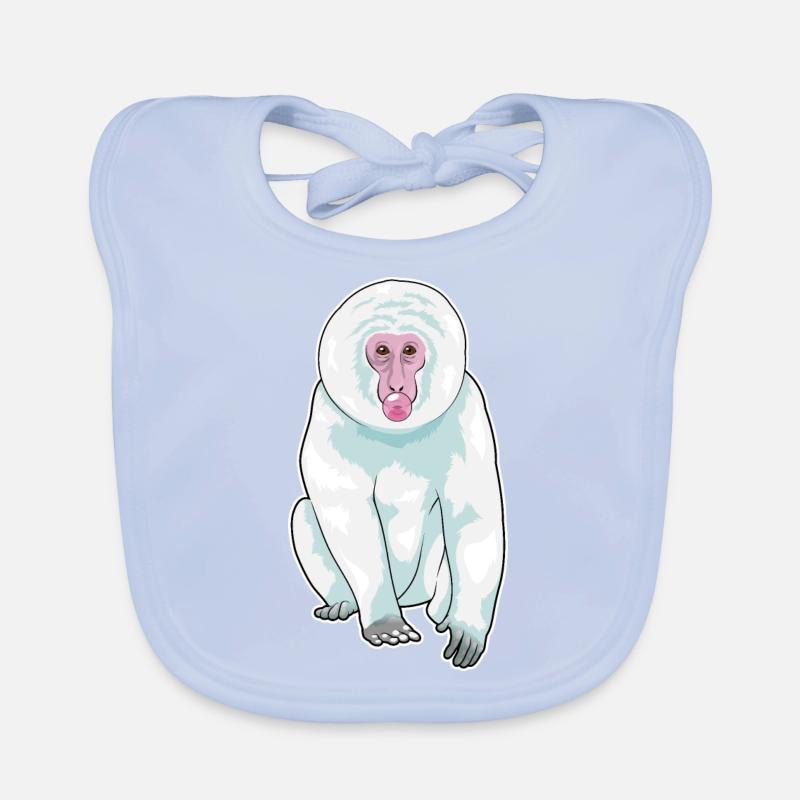 Gomme à mâcher de singe Bavoir bio Bébé